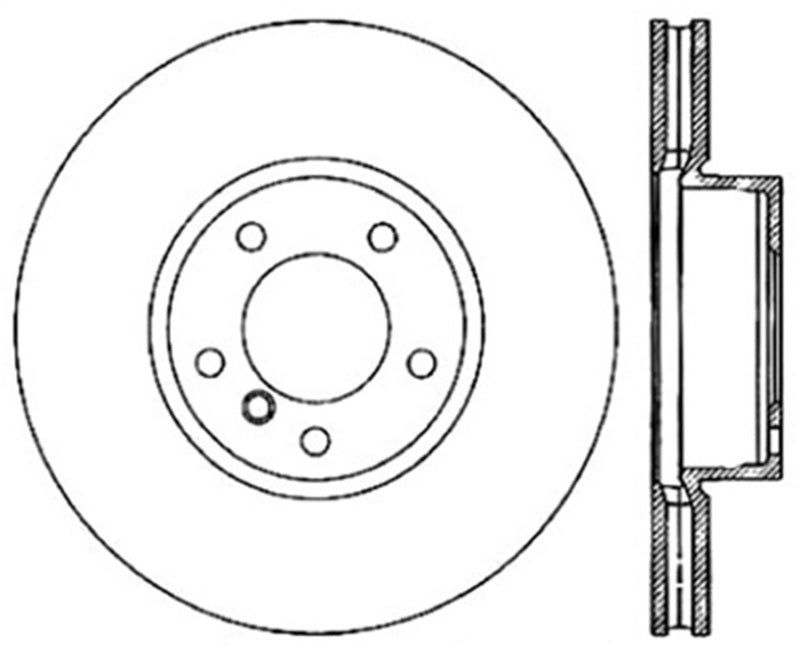 StopTech Drilled Sport Brake Rotor