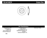 StopTech 07-13 Lexus ES 250/ES 300/ ES330/ES350 Drilled Sport CRYO Brake Rotor