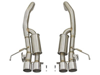 aFe MACHForce XP 3in-2 1/2in Axle Back 304SS Exhaust w/ Polished Tips 15-17 Chevy Corvette Z06