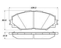 StopTech Street Touring 10 Lexus HS 250h / 09 Pontiac Vibe 1.8L Front Pads