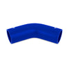 Mishimoto 3.5in. 45 Degree Silicone Coupler - Blue