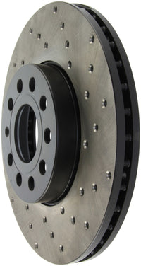 StopTech 05-10 VW Jetta (Exc Wagon) / 09-10 Jetta Wagon / 07-10 Rabbit Drilled Left Front Rotor