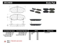 StopTech Performance 97-99 Acura CL / 94-97 Honda Accord Coupe / 90-97 Accord Sedan Front Brake Pad