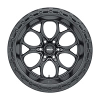 Weld Off-Road W108 20X10 Ledge 6X135 ET-18 BS4.75 Satin Black / Black Ring 87.1