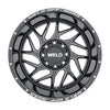 Weld Off-Road W117 20X12 Fulcrum 5X127 5X139.7 ET-44 BS4.75 Gloss Black MIL 87.1