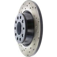 StopTech 10-11 & 13 Audi A3 Quattro / 10 VW GTI Mk VI Drilled Right CRYO-STOP Brake Rotor