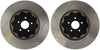StopTech 13-14 Ford Mustang Shelby GT500 AeroRotor 2pc Slotted and Zinc Plated Front Rotor (Pair)