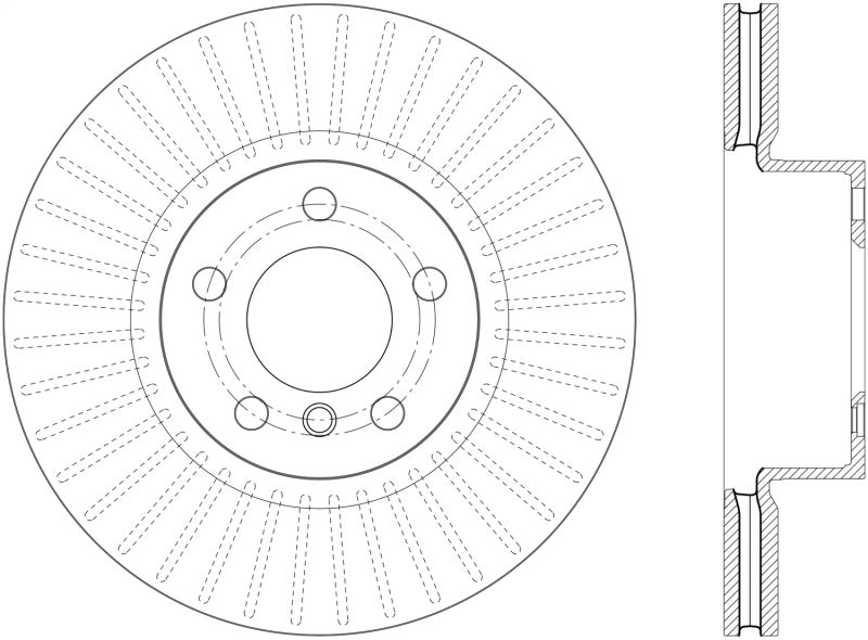 StopTech Drilled Sport Brake Rotor