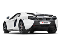 Akrapovic 14-17 McLaren 650S/650S Spyder Slip-On Line (Titanium) w/ Carbon Tips