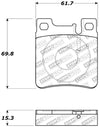 StopTech Performance Brake Pads