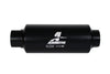 Aeromotive In-Line Marine Filter - AN-12 - 40 Micron SS Element - Black Hardcoat Finish