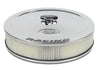 Ford Racing Air Cleaner Kit - Chrome w/ Black Emblem