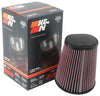 K&N Universal Clamp-On Air Filter 3-1/2in 10 Degree Flange 5-3/4in B 4-1/2in x 3-1/4in T 7in H