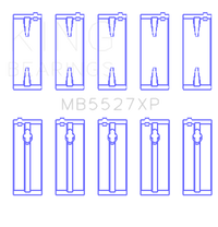 King Engine Bearings Toyota 4AGE/4AGZE 16V 1.6L (Size 0.25 Oversized) Performance Main Bearing Set