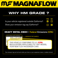 MagnaFlow Conv DF Infiniti/Nissan Truck 8 5.6L P/S Manifold  (49 State)