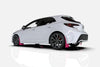Rally Armor 18-22 Mk8 Ford Fiesta ST (ST Only) Pink Mud Flap BCE Logo