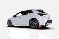 Rally Armor 18-22 Mk8 Ford Fiesta ST (ST Only) Pink Mud Flap BCE Logo