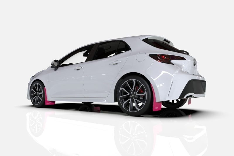 Rally Armor 2022 Hyundai Ioniq 5 Pink Mud Flap BCE Logo