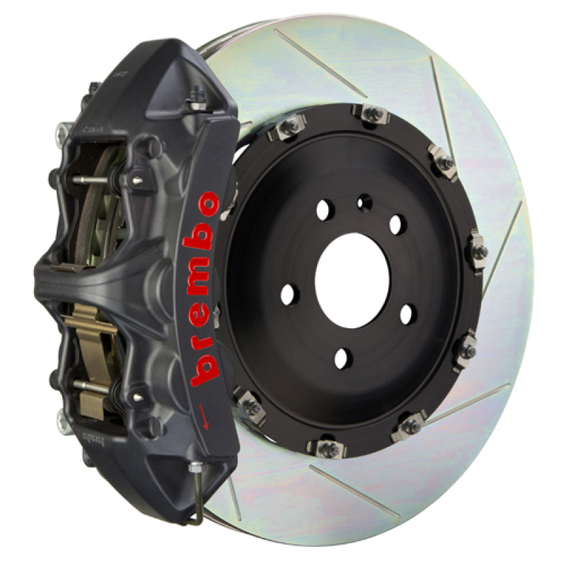 Brembo 12-18 CLS550/15-18 CLS400 Fr GTS BBK 6 Piston Cast 380x34 2pc Rotor Slotted Type1-Black HA