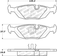 StopTech Street Touring Brake Pads