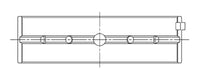 ACL Nissan VG30DETT 3.0L-V6 0.25 Oversized High Performance Main Bearing Set