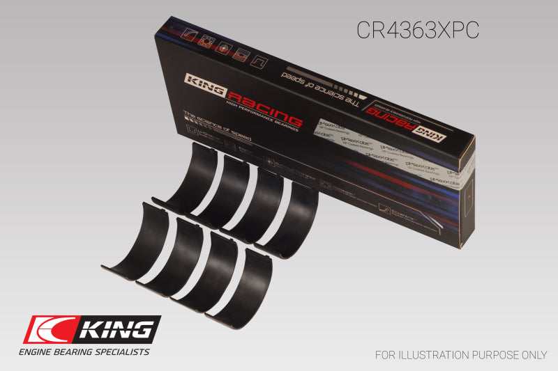 King GM 134 DOHC Ecotec 2.2L (Size 1.0) Connecting Rod Bearing Set