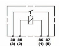 Hella Relay Mini Iso Alt 4 Pole 24V Spst Bkt