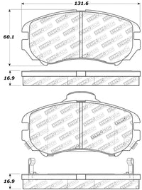StopTech Street Touring Brake Pads