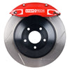 StopTech 09-15 Dodge Challenger Rear BBK w/ Red ST-40 Calipers Slotted Rotors