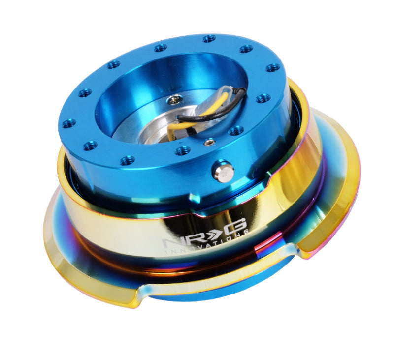 NRG Quick Release Gen 2.8 - Blue Body / Neochrome Ring