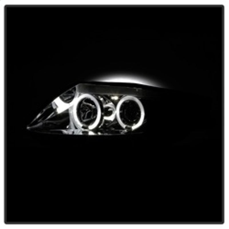 Spyder BMW Z4 03-08 Projector Headlights Halogen Model Only - LED Halo Smoke PRO-YD-BMWZ403-HL-SM