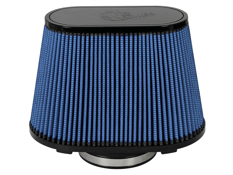 aFe MagnumFLOW Intake Replacement Air Filter w/Pro 5R Media 5in F / 11x6.5in B / 8.5x4in T / 7.5in H