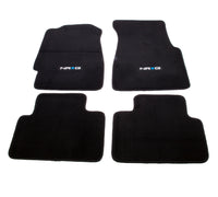 NRG Floor Mats - 92-95 Honda Civic 2DR (NRG Logo) - 4pc.