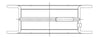 ACL Ford 2.3L Single Spark Plug Standard Size High Performance Main Bearing Set
