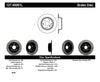 StopTech 04-08 Acura TL / 03-09 Honda Element Slotted & Drilled Left Rear Rotor