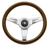 Nardi Classic - 330mm (Wood Steering Wheel w/ Aluminum Spokes)