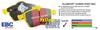 EBC 07-08 Ferrari 430 Scuderia 4.3 Yellowstuff Front Brake Pads