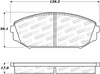 StopTech Street Select Brake Pads