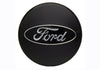 Ford Racing Car Black and Chrome Wheel Cap