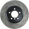 StopTech 04-10 BMW 5-Series & 6-Series Drilled Left Front Rotor