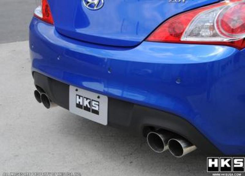 HKS 10+ Genesis V6 & 2.0L Turbo Legamax Premium Rear Section Exhaust (OVERSIZED SHIPPING)