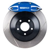 StopTech 06-12 VW GTI Front BBK w/ Blue ST-41 Calipers 328x25mm Slotted Rotors