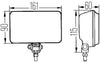 Hella Headlamp Zfh 0/180Gr Sw Mk Mgs12 1Fb