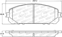 StopTech Street Brake Pads - Front