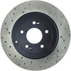 StopTech Power Slot 10-13 Hyundai Genesis Coupe Track & R-Spec Rear Right Drilled Rotor