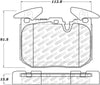 Stoptech 12-18 BMW 228i/230i/320i/238i Street Select Brake Pads With Hardware- Front