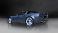Corsa 12-13 Chevrolet Corvette C6 ZR1 Sport Cat-Back Dual Rear Exit w/ Twin 4.0in Pol Tips