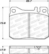 StopTech Street Brake Pads