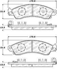 StopTech Street Touring Brake Pads