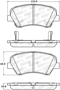 StopTech Street Brake Pads - Front
